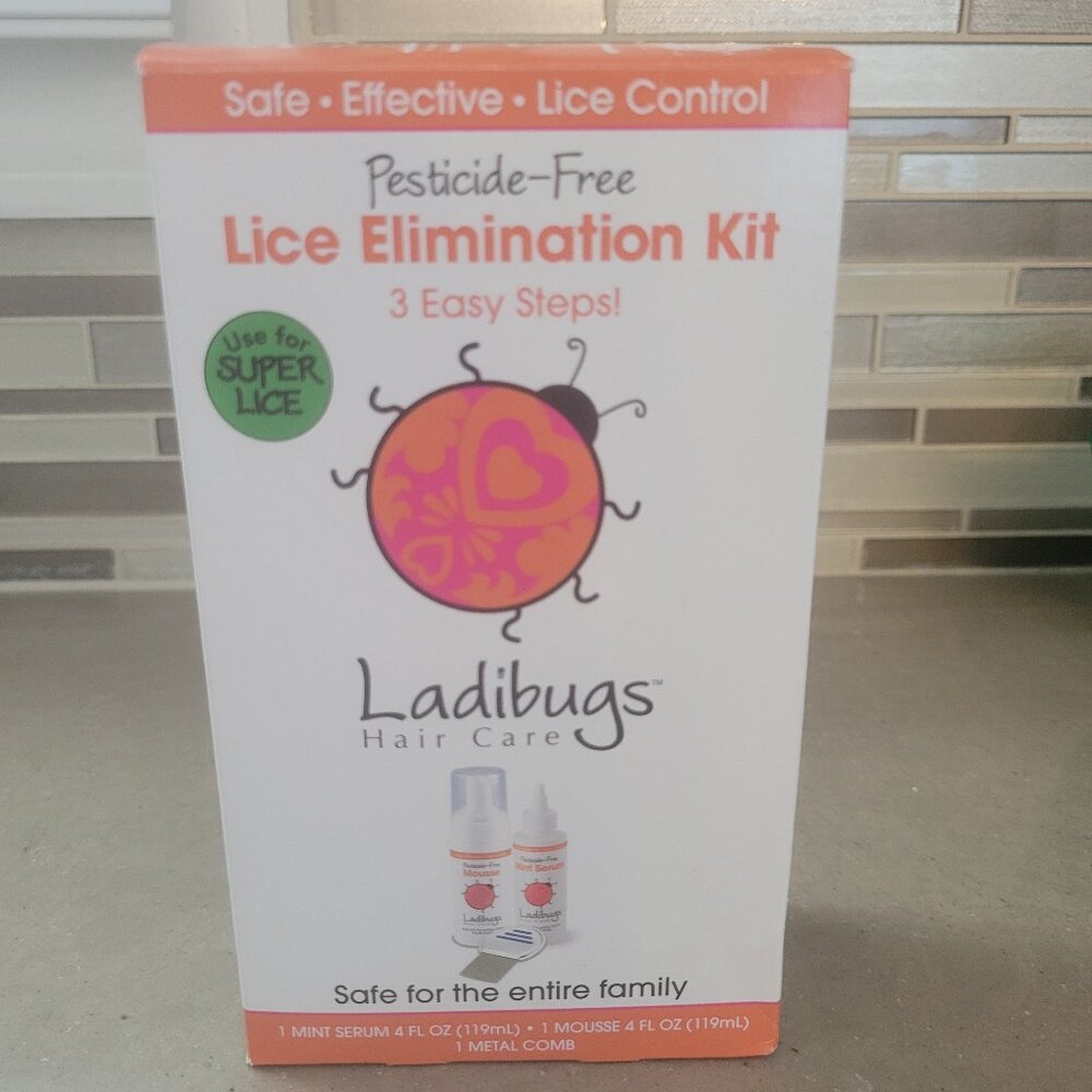 NEW Ladibugs Lice Elimination Kit